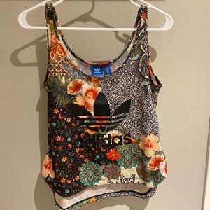 Adidas Floral Tropical Tank